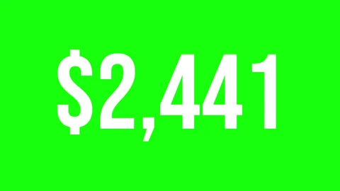 Number $ 6 Stock Footage 336302984
