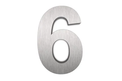 Number 6 Stock-Illustration