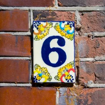 Number 6 Stock Photos