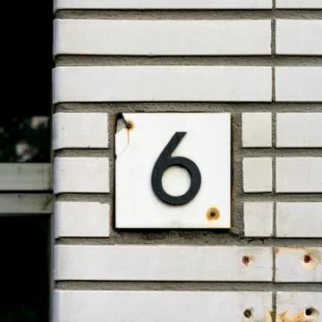 Number 6 Stock Photos