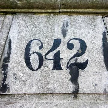 Number 642 Stock Photos