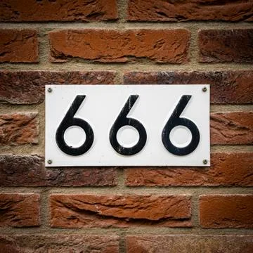 Number 666 Stock Photos