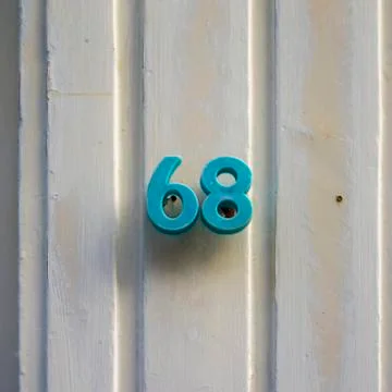 Number 68 Stock Photos