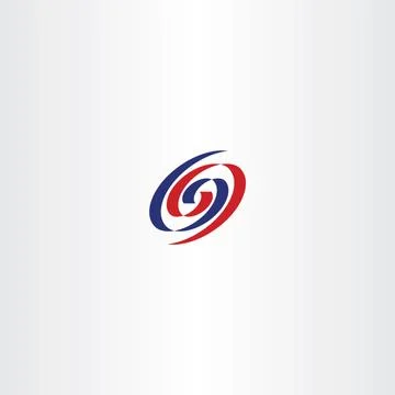 Number 69 spiral vector logo sign Illustrazione stock