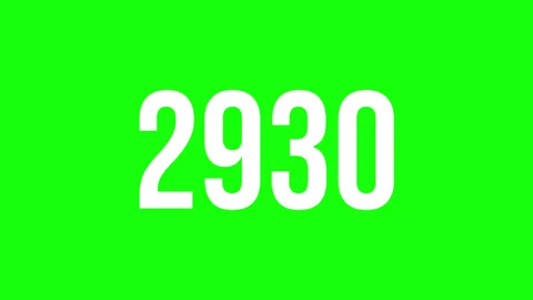 Number 7 Stock Footage 336352017
