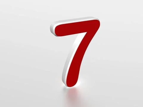 Number 7 The number 7 - computer generated image Copyright: xZoonar.com/Mi... Stock Photos