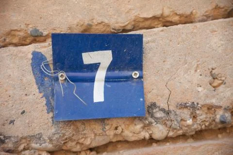 Number 7 Stock Photos