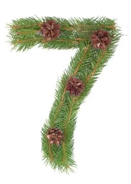 NUMBER 7 Stock Photos