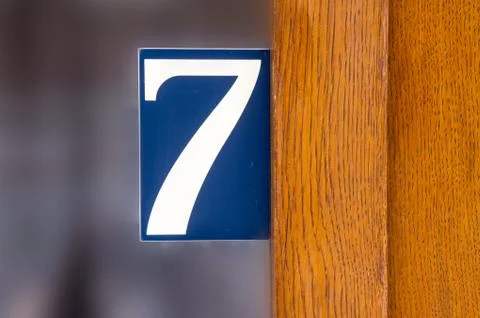 Number 7 Stock Photos