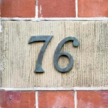 Number 76 Stock Photos