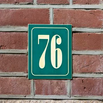 Number 76 Stock Photos