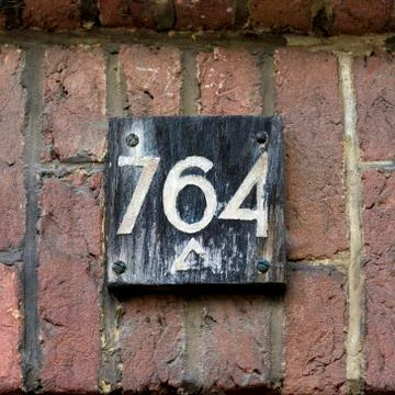 Number 764 Stock Photos