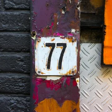 Number 77 Stock Photos
