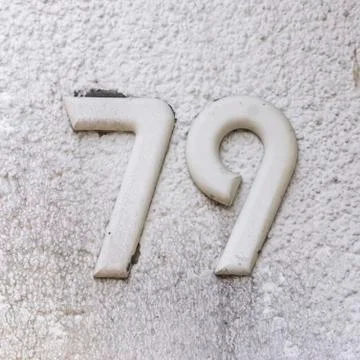 Number 79 Stock Photos
