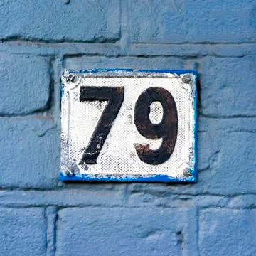 Number 79 Stock Photos