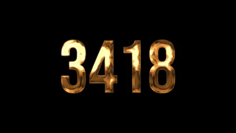 Number 8 Stock Footage 336304321