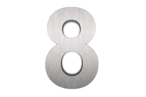 Number 8 Stock Illustration