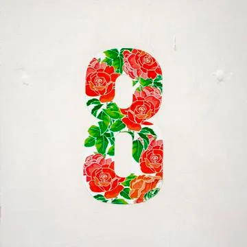 Number 8 Stock Photos