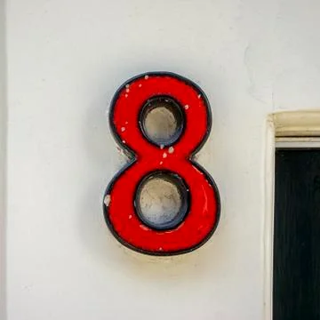 Number 8 Stock Photos