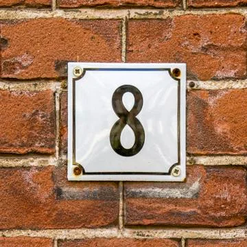 Number 8 Stock Photos