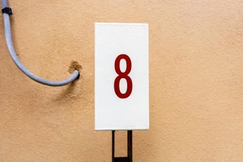 Number 8 Stock Photos