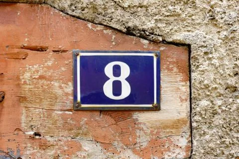 Number 8 Stock Photos