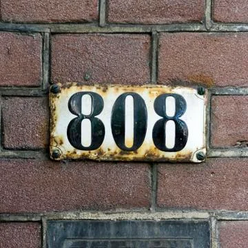 Number 808 Stock Photos