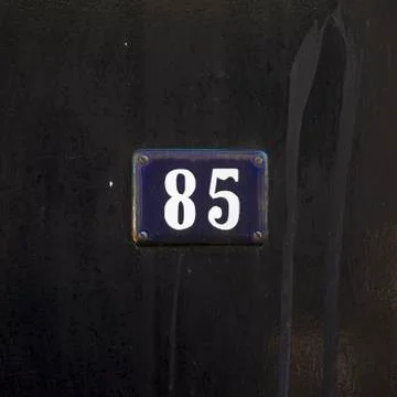 Number 85 Stock Photos