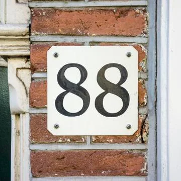 Number 88 Stock Photos