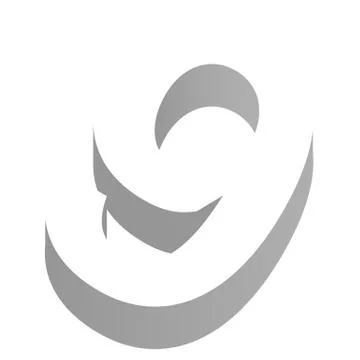 The number 9 in 3d Stock Illustration