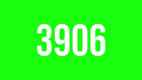 Number 9 Video stock 336352024
