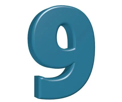 Number 9 Stock Illustration