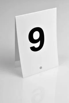 Number 9 Stock Photos
