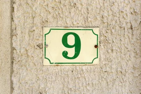 Number 9 Stock Photos