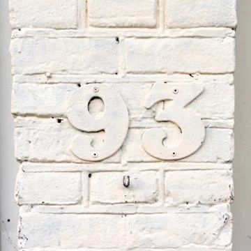 Number 93 Stock Photos