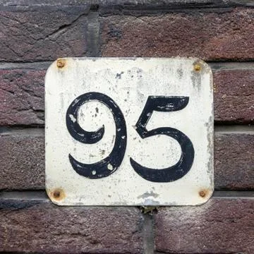 Number 95 Stock Photos