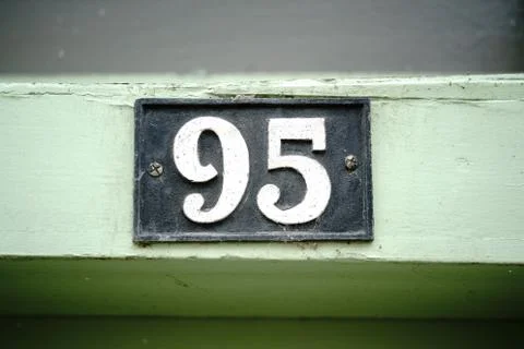 Number 95 Stock Photos