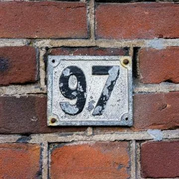 Number 97 Stock Photos