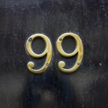 Number 99 Stock Photos