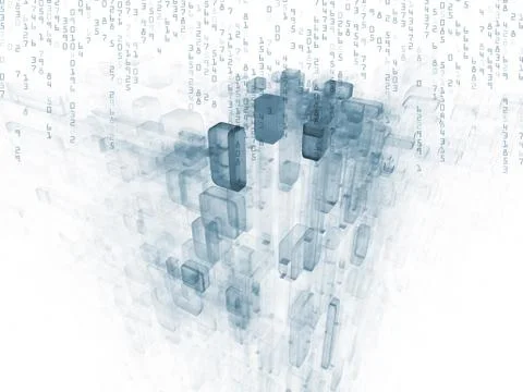 Number Abstraction 库存插图