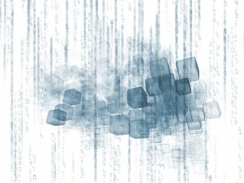 Number Abstraction 库存插图