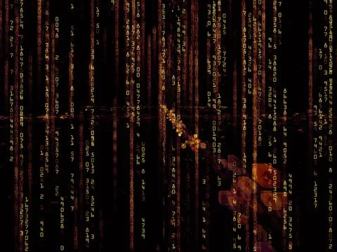 Number Abstraction 스톡 일러스트