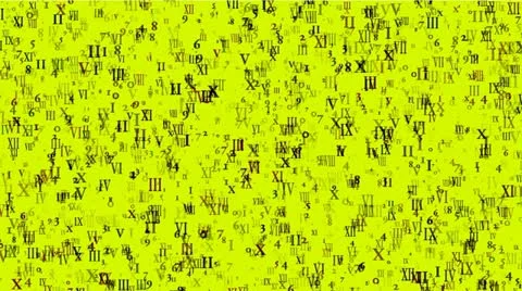 Number and alphabet matrix in computer monitor,finance market display. Stock Footage