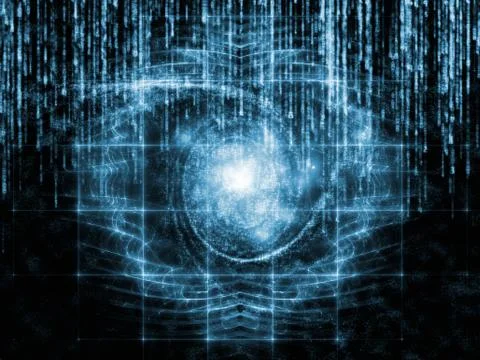 Number Backdrop Illustrazione stock