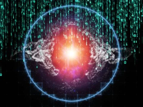 Number Backdrop Stock Illustration