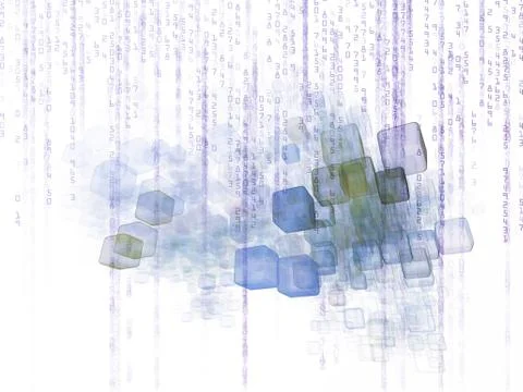 Number Background Stock Illustration