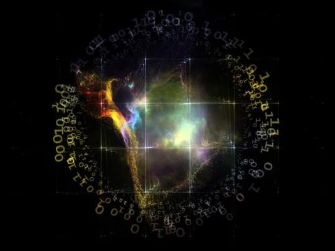 Number Background Illustrazione stock