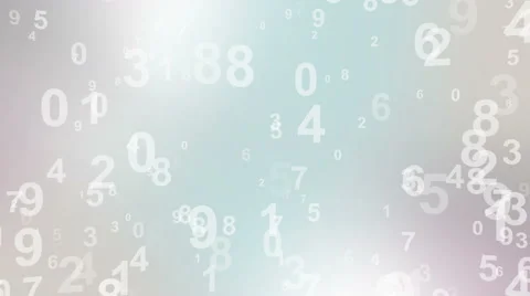 Number background - seamless loop, 4K Stock Footage 47494838