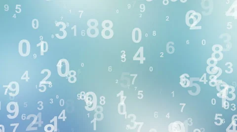 Number background - seamless loop, 4K Stock Footage 47494909