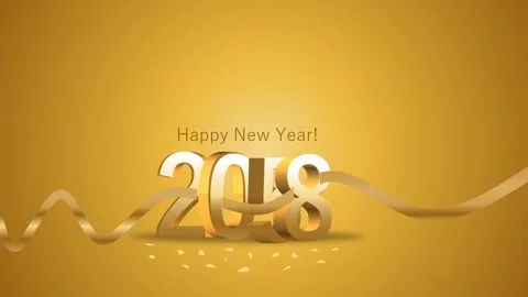The number on a background, written in gold text. Stock Footage 339376790